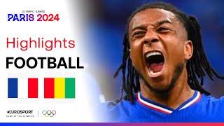 JO PARIS 2024 - Les Bleus de Thierry Henry s'imposent dans la douleur contre la Guinée