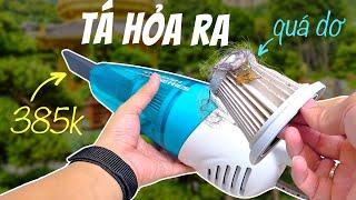 Review Máy hút bụi cầm tay Deerma DX118C giá rẻ | Hút bay mọi thứ (Thích review)