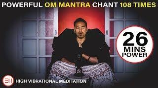 Eric Ho Chants Aum (Om) 108 times | Raise Your Vibrations with Om Mantra Meditation