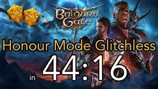 Baldur's Gate 3 - Honour Mode Glitchless in 44:16