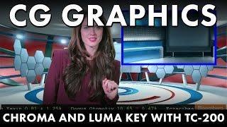 SE-1200 Tips and Tricks: How to do CG with Chroma Key and Luma Key