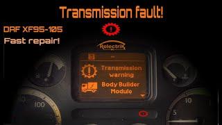 DAF XF  Transmission Fault,fast repair!