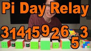 Pi Day 2020: 3-1-4-1-5-9-2-6-5-3 Cube Relay!