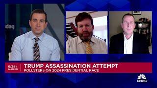 Don't believe Trump will get a huge bounce out of the assassination attempt, says Frank Luntz