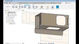 Fusion 360 - Sheet Metal Bend Feature