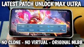 New* HOW TO UNLOCK ULTRA GRAPHICS & ULTRA REFRESH RATE IN MLBB ANDROID 8 TO 14     SMOOTH UNLOCK
