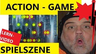 Spiele-Programmierung - duesteres  Action game entwickeln - Technische Spielszenen-Beschreibung