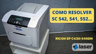 SC542 - RICOH C440DN - COMO RESOLVER