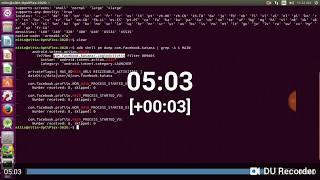 How to Find App Activity and App Package name of app for Appium script in LINUX | UBUNTU |