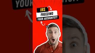 IRS Bank Account Freeze: Here’s How to Protect Your Money!  #TaxTips #IRS #Money #take5taxtips