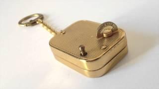 Vintage Miniature Music Box REUGE