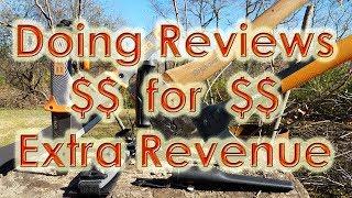 Doing Reviews for Extra Revenue on my Channel