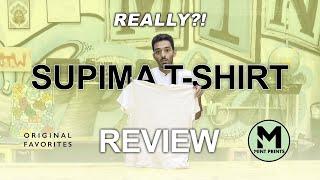 Can't Believe These Supima T-Shirt Wholesalers! REALLY!?! (BLANK REVIEW)