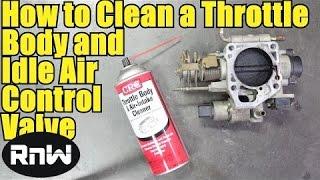 How to Clean a Throttle Body and Idle Air Control ( IAC ) Valve - Quick and Easy