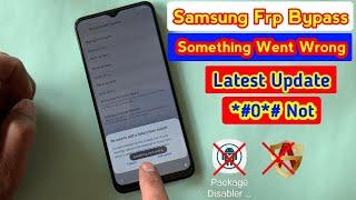 All Samsung Frp Bypass Something Went Wrong | A02s,A20s,A11,M11 Google Account Remove | One Click