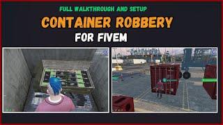 QBcore |  Nopixel 4.0 Inspired Ammunation  Container Robbery Script | Fivem | 2024