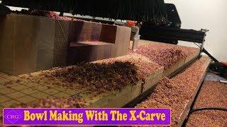 Making Cutting Boards Bowls with the X-Carve