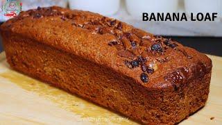 VERY MOIST BANANA LOAF | The Softest BANANA BREAD EVER | Banana Cake Recipe!