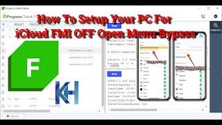 How To Setup Your PC For iCloud FMI OFF Open Menu Bypass - KaliHybrid