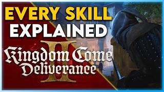 Kingdom Come: Deliverance 2 - EVERY Skill EXPLAINED! | Alchemy, Blacksmithing & MORE!