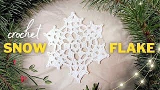 Granny-Style Snowflake Ornament | Step-by-Step How To