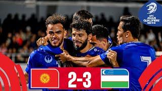 Kyrgyz Republic - Uzbekistan | Highlights | #AsianQualifiers - Road To 26