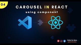 Build A Simple Carousel Component In ReactJS |  Build a React Image Slider Carousel | #reactjs #how