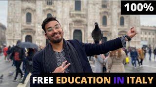 How To Study In Italy For Free - IN HINDI