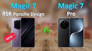 Honor Magic7 RSR Porsche Design vs Magic7 Pro: The Flagship Battle!