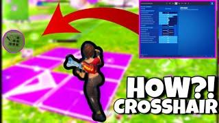 How To Edit Like PC Players on Fortnite Mobile ( Crosshair Edit)