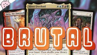 This Deck Is Brutal! | 0 Slivers | Sliver Overlord | Commander | Magic the Gathering