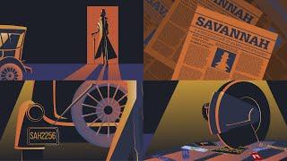 Title Sequence Design | PURLION Mafia themed Animated Motion Graphic Video