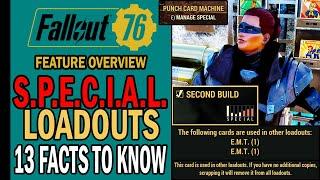 SPECIAL Loadouts  : 13 Facts to Know! (Update 26) | Feature Overview | Fallout 76