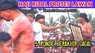 FULL OF CONTROVERSY_HARD PROTESTS OF HAJI RIZAL TO KELABANG GENI_WHYLatest Peresean 2023