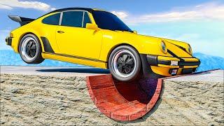 Cars vs Mega Reverse Speed bumps in GTA 5