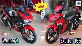 Winner X V4 2024 VS Exciter 155 2024 “ĐỎ BÓNG” ▶️ Chọn AI khi cả 2 đều HOT...?  GIÁ XE MÁY VLOGS