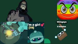 Starve.io meeting the must retarded player ever