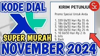 Paket Data Murah XL | Kode Dial Paket Internet Murah November 2024