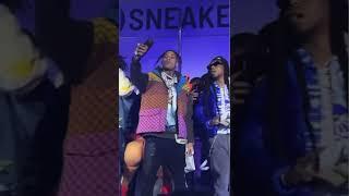 NLE Choppa at Offset’s birthday (Migos) 