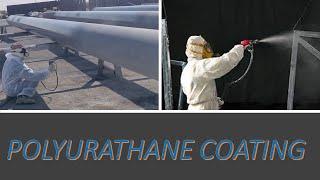 AIRLESS PAINTING l HOW TO APPLY  POLYURATAHNE COATING #coatingtips #coatinginspector