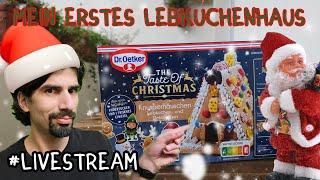 Ich bastel das Knusperhäuschen von Dr. Oetker Taste of Christmas zusammen