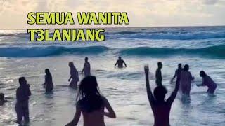 Heboh !! Ribuan Wanita Bule T3lanjang Di Pantai