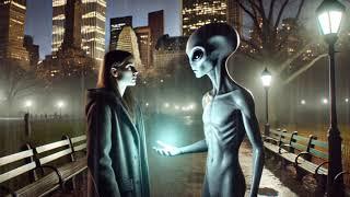 Alien Encounter in Central Park | Cosmic Stories | UFO Stories | Alien Stories | Sci-Fi Stories