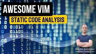 Awesome Vim: Static Code Analysis