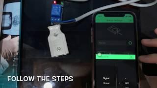 Mini project: Blynk application and LDR sensor controlling a lamp (IoT) with ESP 32