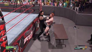 WWE 2K22 Undertaker Chokeslam | Table Break | Xbox