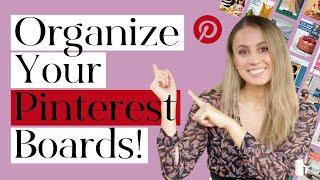   How to Organize Pinterest Boards for Massive Traffic (Clean up Pinterest Profile in 6 Easy Steps)