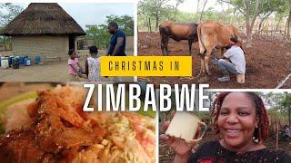 A Zimbabwean type of Christmas. We went to visit my mom in RURAL ZIMBABWE. ZIMBABWEAN YOUTUBER