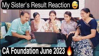 Result Reaction - CA Foundation June 23  My Family Honest Reaction | Pass Or Fail ? |CA Learners
