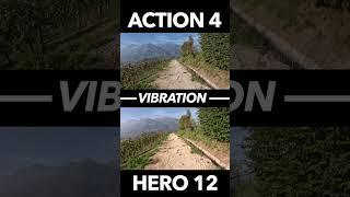GoPro Hero 12 vs DJI Action 4 Stabilization Comparison  #goprohero12 #djiaction4